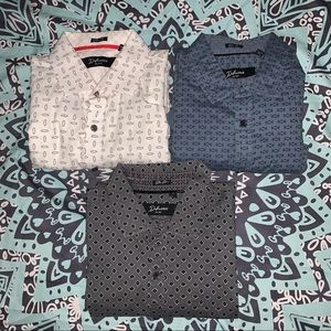Men’s Patterned Button Down Bundle